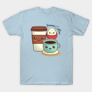 Kawaii Coffee T-Shirt